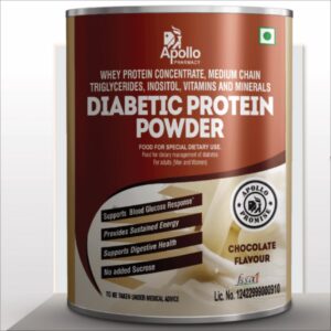 Apollo Diabetic Protein Powder (Chocolate, 200g)