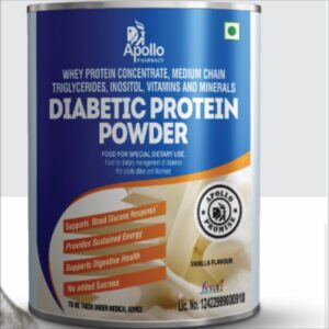 Apollo Diabetic Protein Powder (Vanilla, 200g)