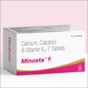 Calcitriol, Vitamin K2-7 tablets (Minosta/K7)