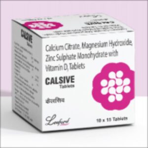 Calcium Citrate, Magnesium, Zinc, Vit D3 (CALSIVE)