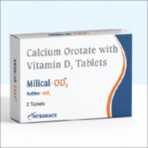 Calcium Orotate with Vitamin D3 Tablets Milical D3 1 x 2