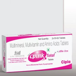 Cpink Total Tablets (Multimineral, Multivitamin, Amino Acids, Cipla)