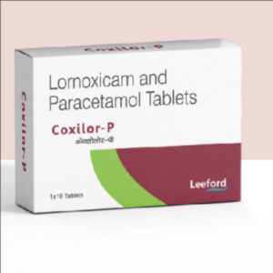Lornoxicam and Paracetamol Tablets (e.g., Coxilor P / Lorsaid-P)