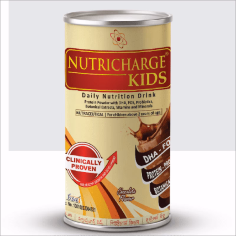 Nutricharge Kids Chocolate Protein Powder (300g)