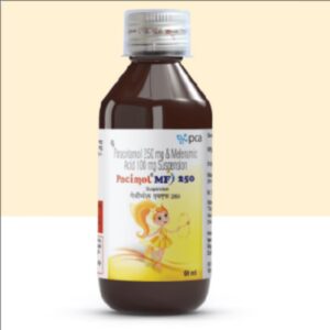 Paracetamol Suspension (e.g., Crocin, Dolo)