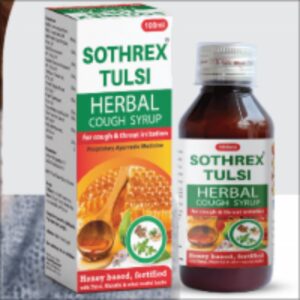 Sothrex Tulsi Herbal Cough Syrup 100 ml