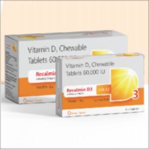 Vitamin D3 (Cholecalciferol) 60,000 IU tablets